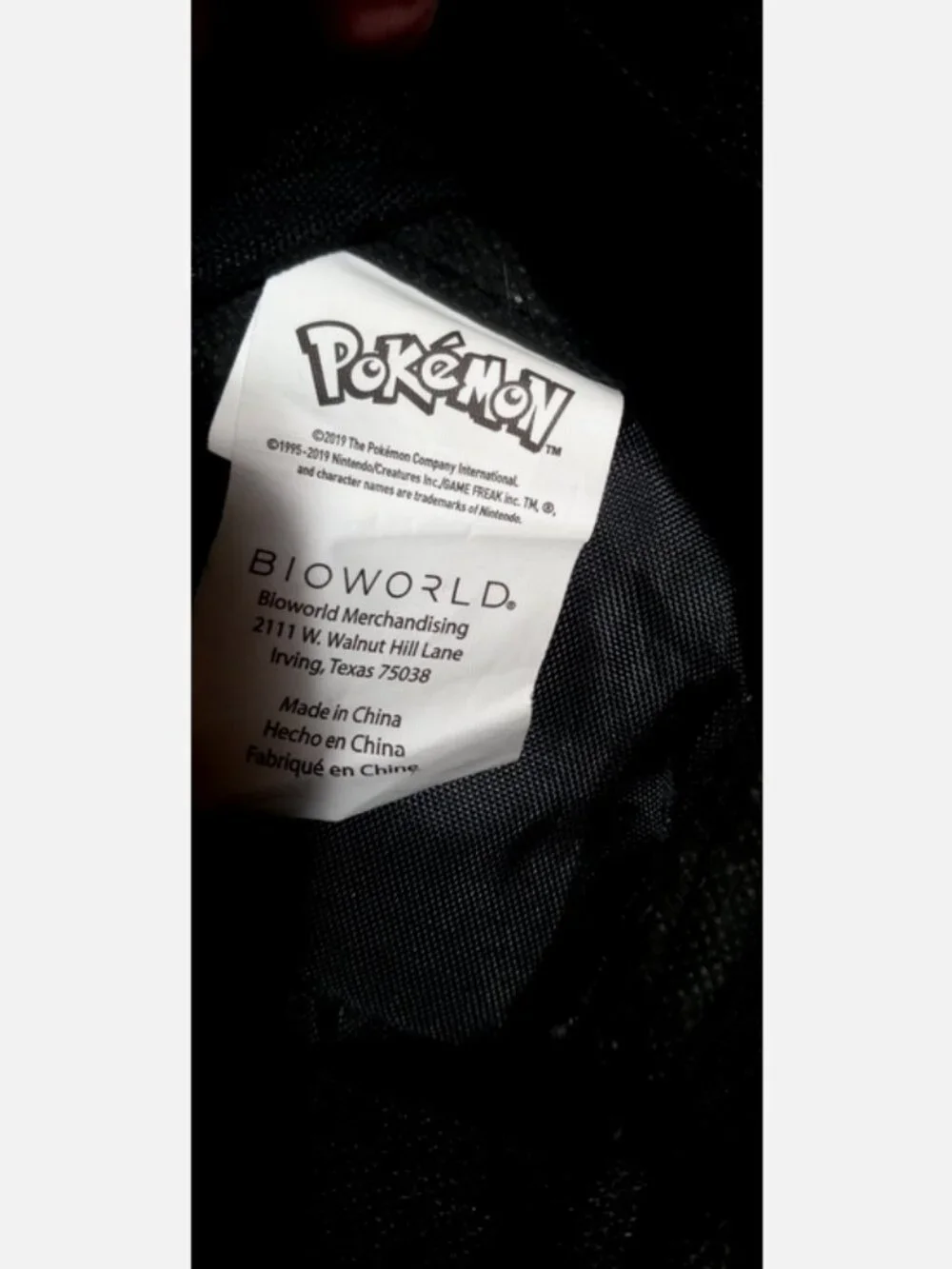Bioworld Pokémon Pikachu Kids Roll Top Backpack School Bag 2019 Licensed